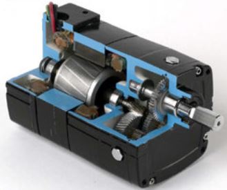 Bodine-Gearmotor-Typical-Gearmotor-Construction