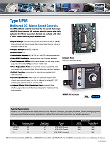 UPM-未滤波直流电机速度控制